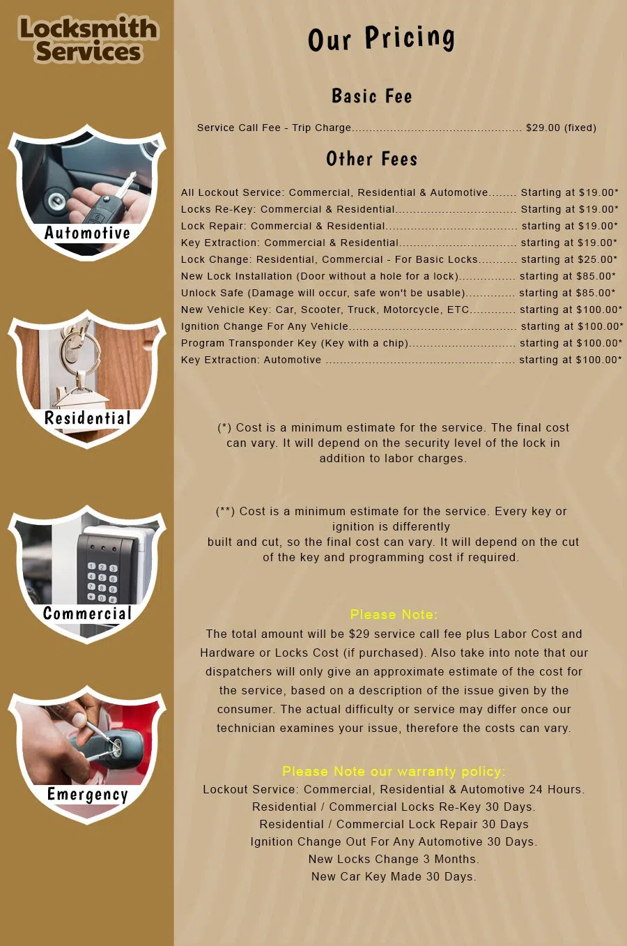 Osprey FL Locksmith Store Osprey, FL 941-479-2569